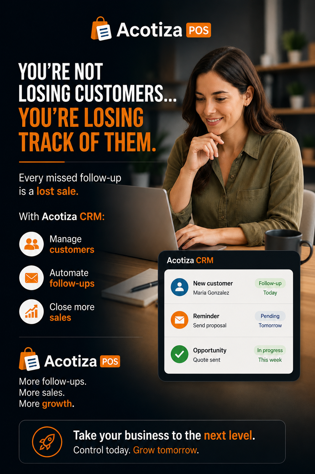 You're not losing customers, You're losing track of them