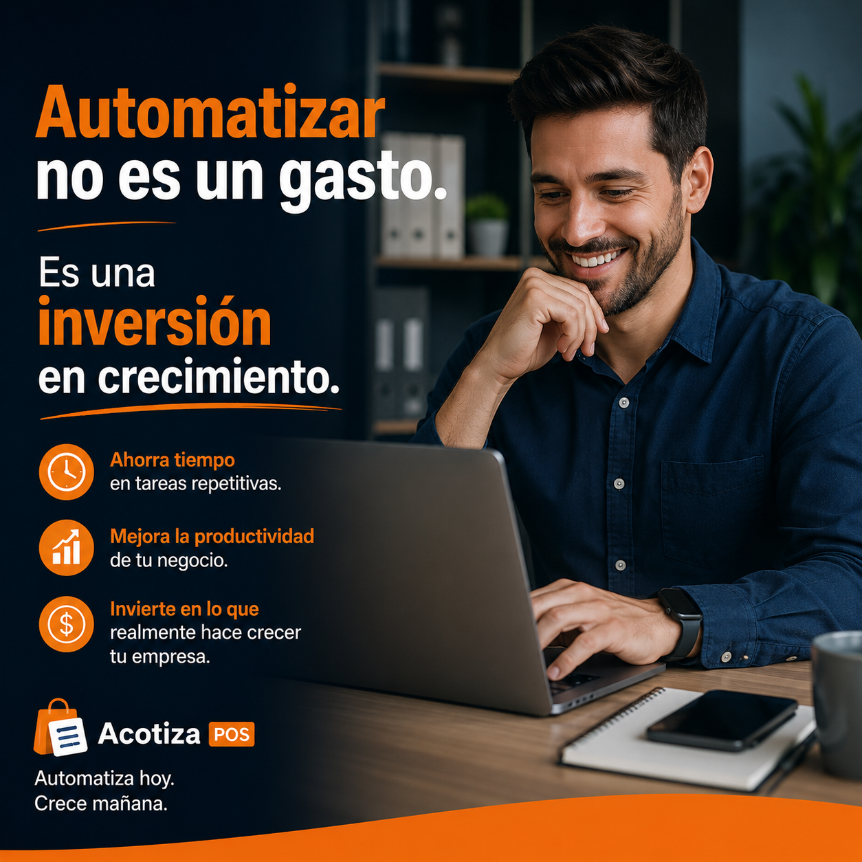 Automatizar no es un gasto Es una inversión