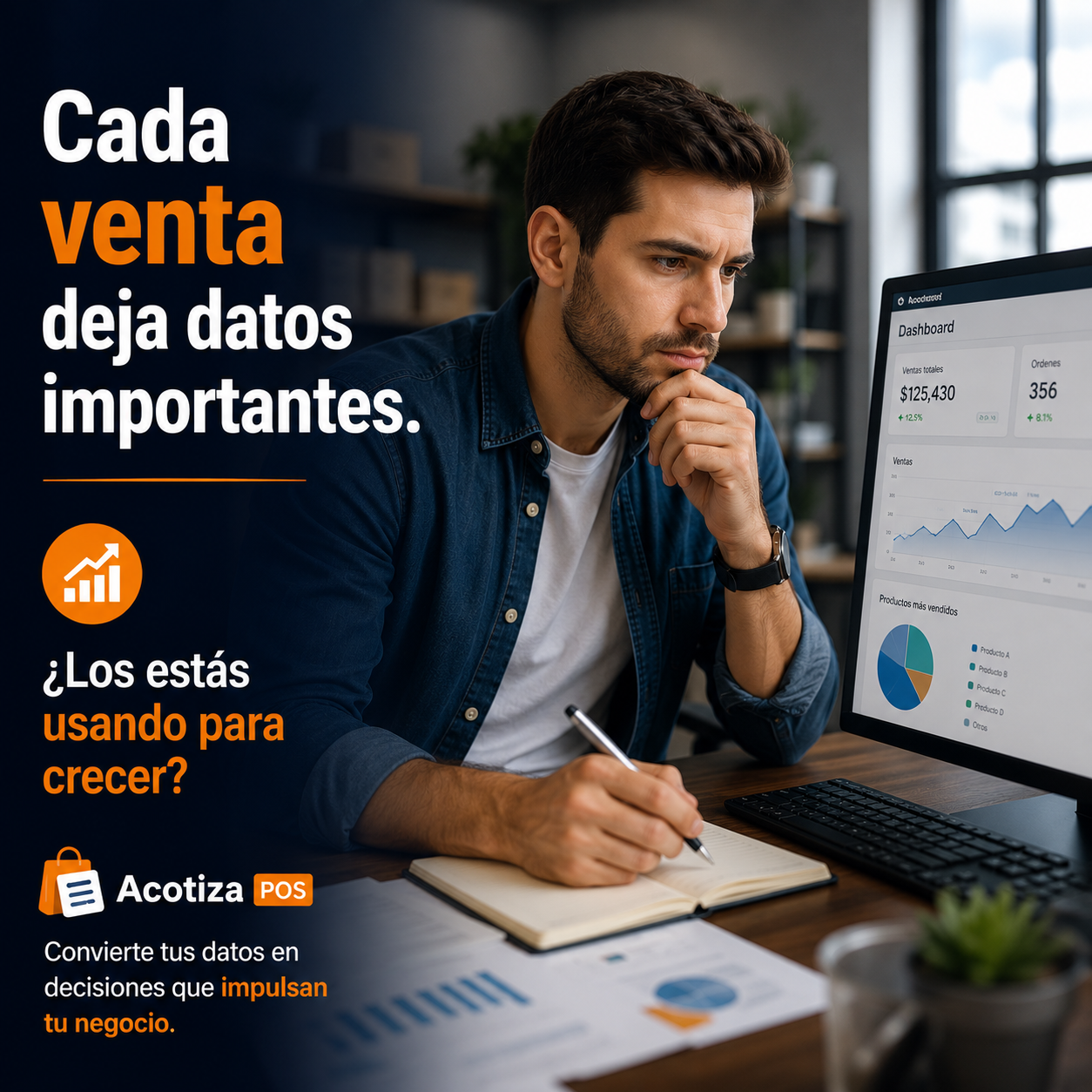 Cada venta deja datos importantes