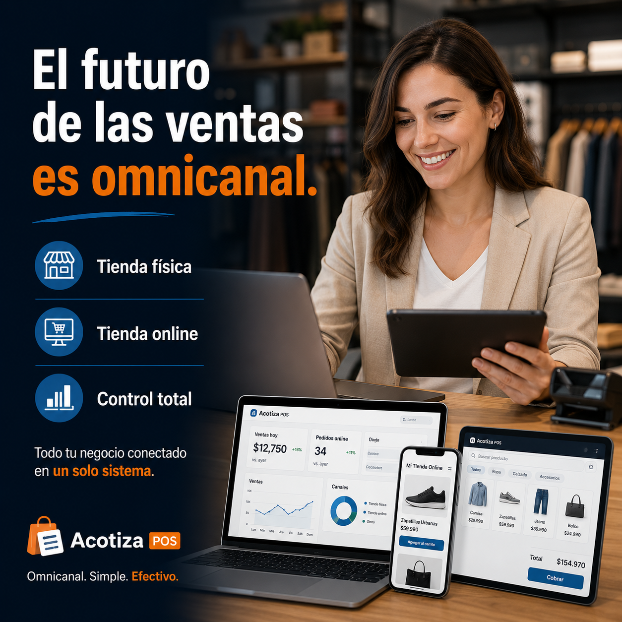 El futuro de las ventas es omnicanal