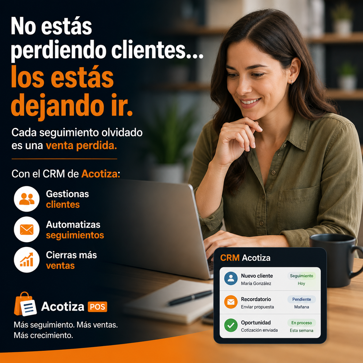 No estás perdiendo clientes los estás dejando ir