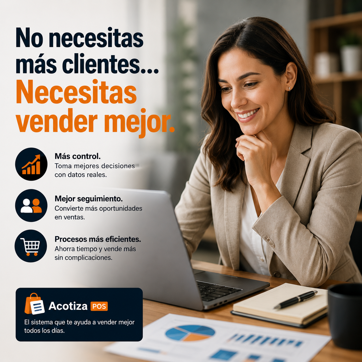 No necesitas más clientes Necesitas vender mejor
