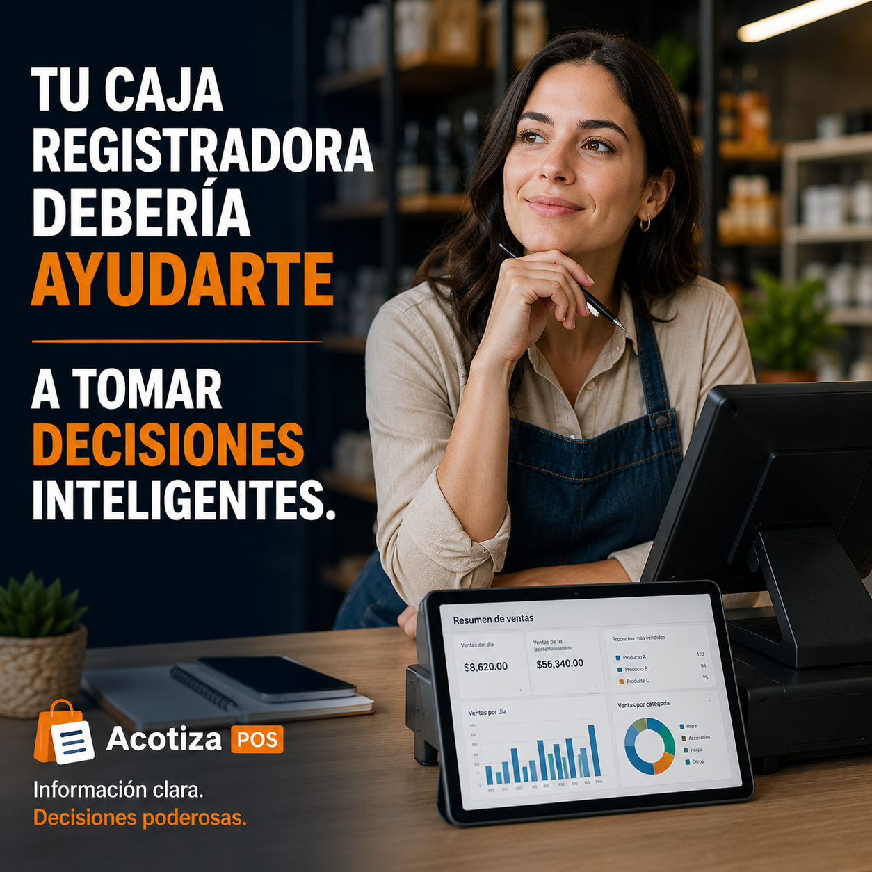 Tu caja registradora debería ayudarte